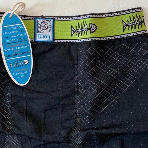 Turq SWIMBRIEF -Black/Fish - Picture 7 of 9